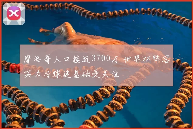 摩洛哥人口接近3700万 世界杯阵容实力与球迷基础受关注